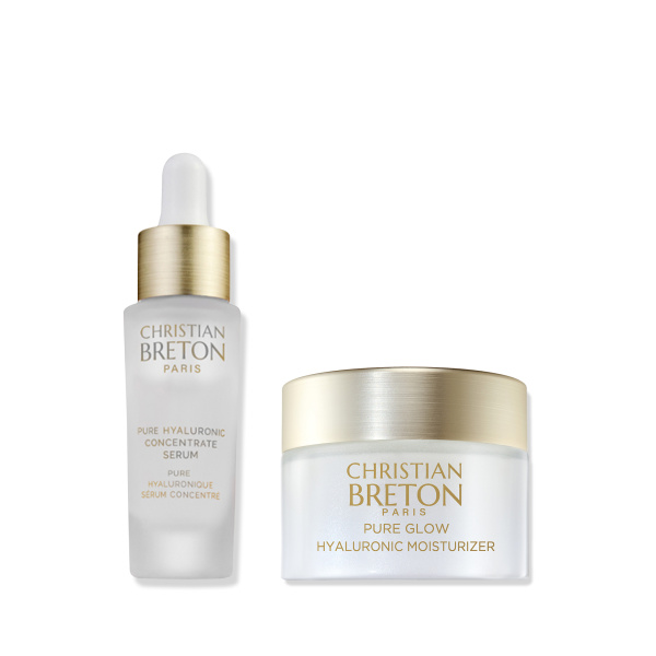 Набор с гиалуроновой кислотой "Сияние" 65 мл